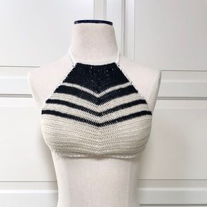 Billabong Crochet Bathing Suit Top